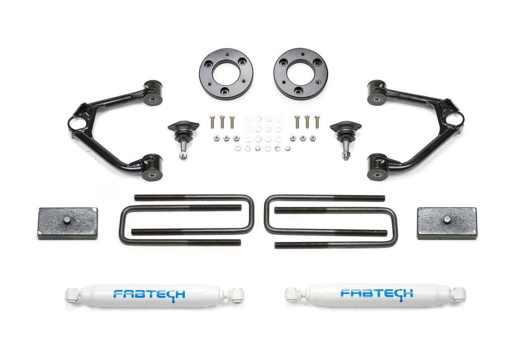 Fabtech K1152 Ball Joint Control Arm Lift System; 1.5 in. Lift; w/Rear Performance Shocks; - Truck Part Superstore