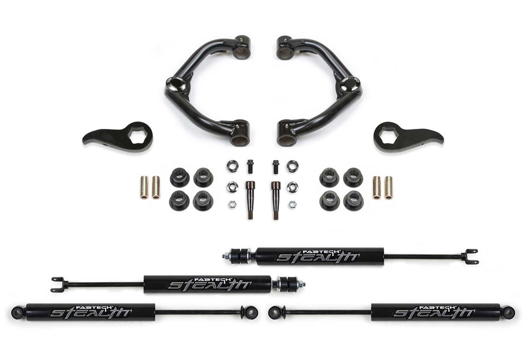 Fabtech K1155M Uniball UCA Lift System w/Shocks - Truck Part Superstore