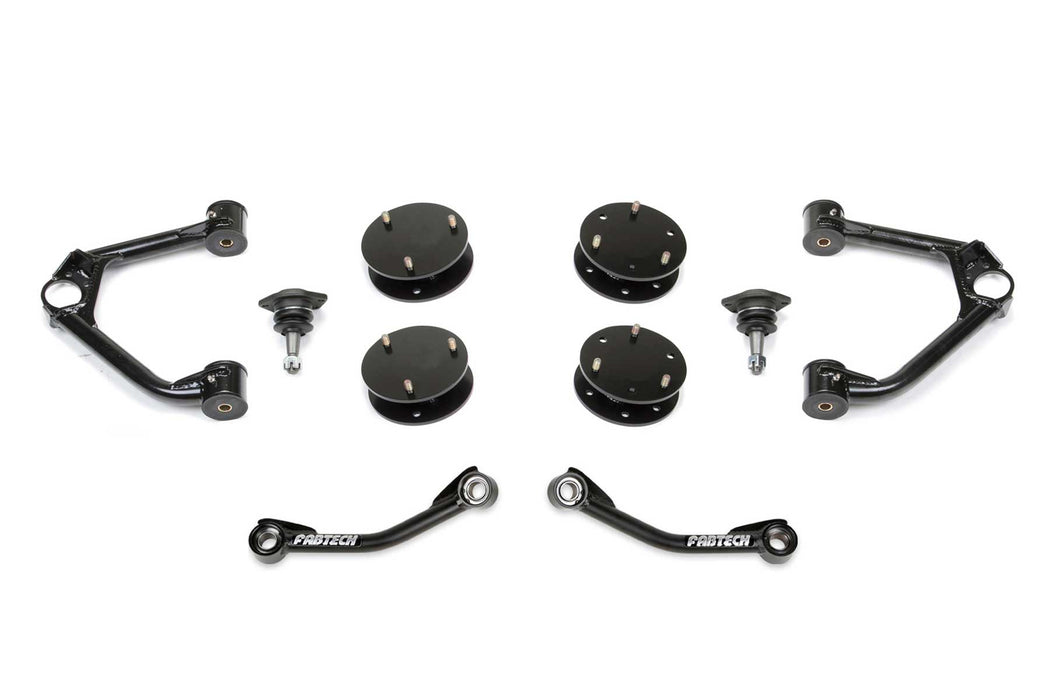 Fabtech K1184 Ball Joint Control Arm Lift System; 3 in.LIft; w/Ball Joint; Shock Spacers; - Truck Part Superstore