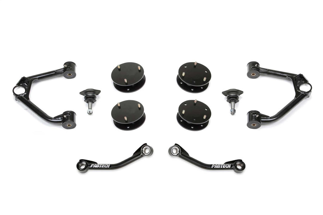 Fabtech K1184 Ball Joint Control Arm Lift System; 3 in.LIft; w/Ball Joint; Shock Spacers; - Truck Part Superstore