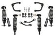 Fabtech K1188DL Uniball UCA Lift System w/Shocks; 3 in. Lift; w/Dirt Logic 2.5 Resi Front/Rear; - Truck Part Superstore