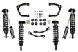 Fabtech K1188DL Uniball UCA Lift System w/Shocks; 3 in. Lift; w/Dirt Logic 2.5 Resi Front/Rear; - Truck Part Superstore