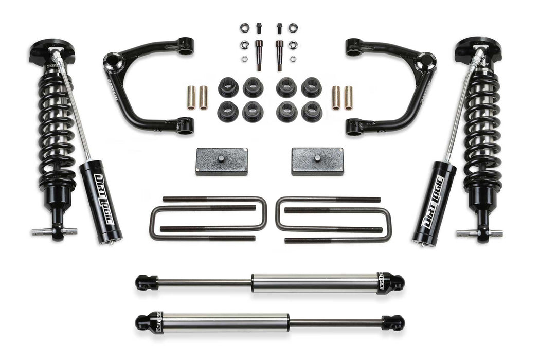 Fabtech K1192DL Uniball UCA Lift System w/Shocks - Truck Part Superstore