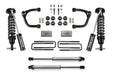 Fabtech K1192DL Uniball UCA Lift System w/Shocks - Truck Part Superstore