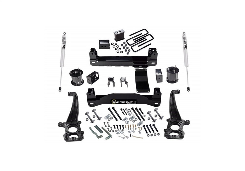 Superlift K127F 6 inch Lift Kit-2015-2020 Ford F-150 4WD with FOX 2.0 Series Shocks - Truck Part Superstore