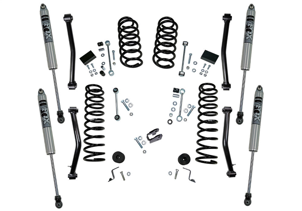 Superlift K176F 4 inch Lift Kit-2018-2020 Jeep Wrangler JL Unlimited-with FOX Shocks - Truck Part Superstore