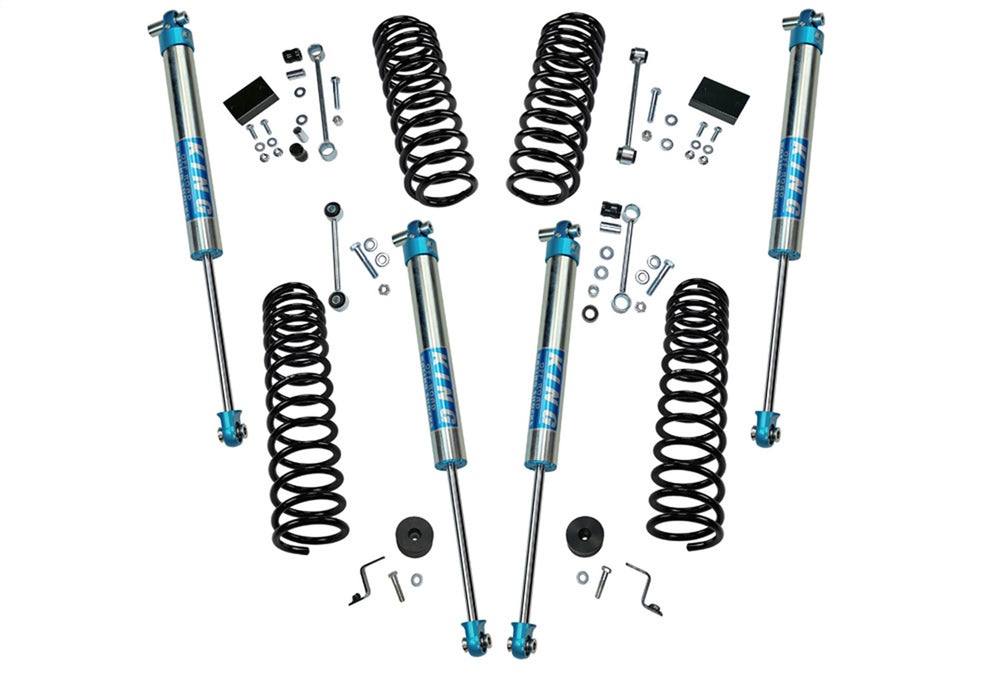 Superlift K183KG Dual Rate Coil 2.5in. Lift Kit w/KING 2.0 Shocks-18-22 Wrangler JL-4 door - Truck Part Superstore