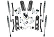 Superlift K184F 4in. Dual Rate Coil Lift Kit w/Fox Shocks-18-22 Wrangler JL-4Dr - Truck Part Superstore