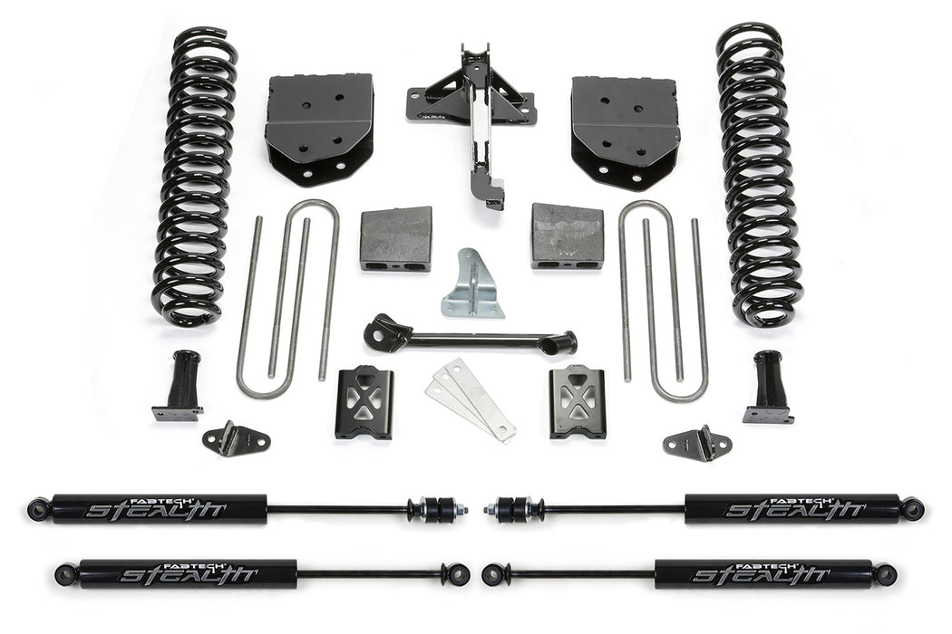 Fabtech K2010M Basic Lift System w/Shocks - Truck Part Superstore
