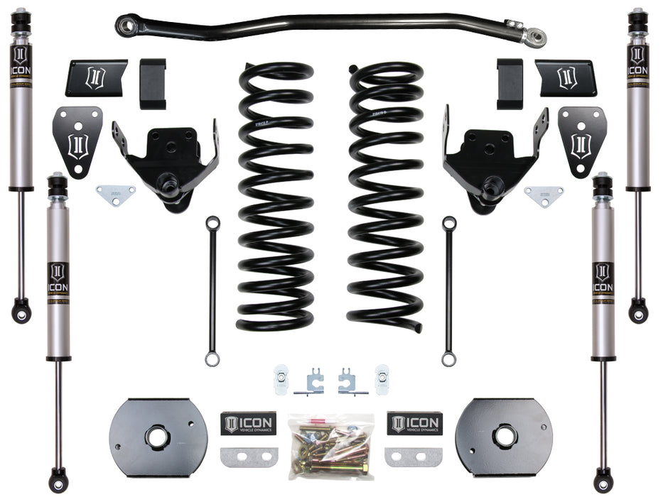 ICON Vehicle Dynamics K214521A 2014-2018 RAM 2500 4WD 4.5" LIFT STAGE 1 SUSPENSION SYSTEM (AIR RIDE) - Truck Part Superstore