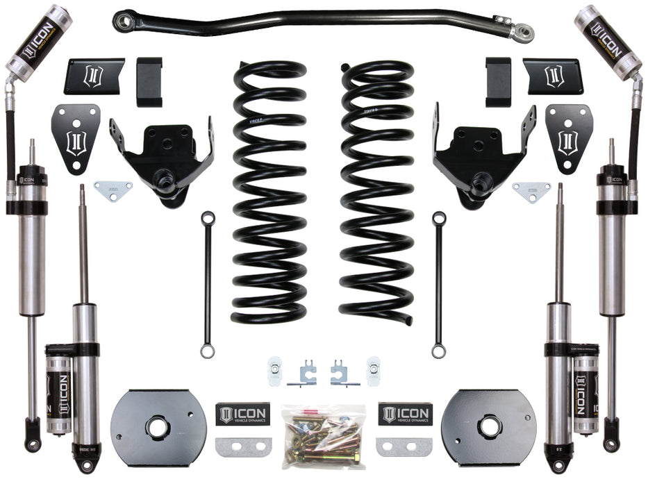 ICON Vehicle Dynamics K214522A 2014-2018 RAM 2500 4WD 4.5" LIFT STAGE 2 SUSPENSION SYSTEM (AIR RIDE) - Truck Part Superstore