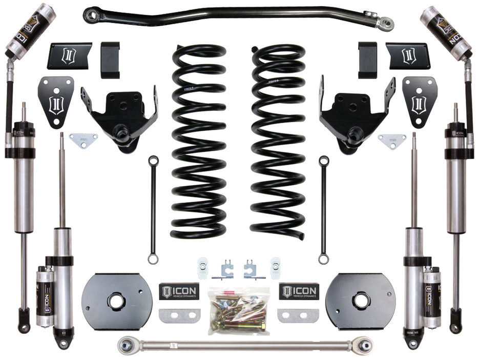 ICON Vehicle Dynamics K214523 2014-2018 DODGE RAM 2500 4WD 4.5" LIFT STAGE 3 SUSPENSION SYSTEM - Truck Part Superstore