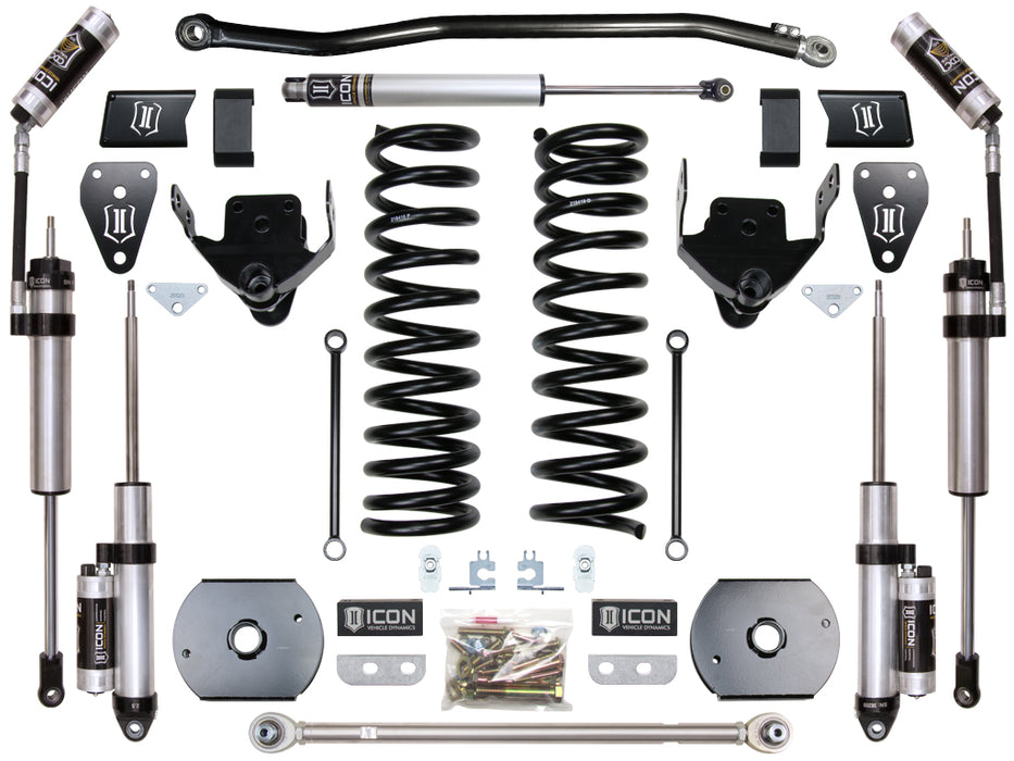 ICON Vehicle Dynamics K214524A 2014-2018 RAM 2500 4WD 4.5" LIFT STAGE 4 SUSPENSION SYSTEM (AIR RIDE) - Truck Part Superstore