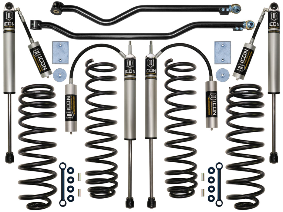 ICON Vehicle Dynamics K22003 2007-2018 JEEP JK 3" LIFT STAGE 3 SUSPENSION SYSTEM - Truck Part Superstore