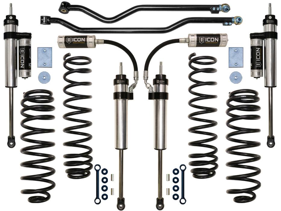 ICON Vehicle Dynamics K22004 2007-2018 JEEP JK 3" LIFT STAGE 4 SUSPENSION SYSTEM - Truck Part Superstore