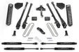 Fabtech K2337M 4 Link Lift System; 6 in. Lift; w/Coils And Stealth; - Truck Part Superstore