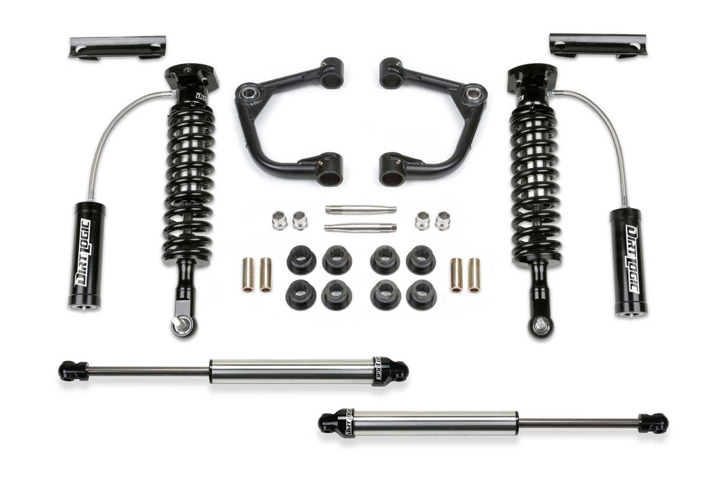 Fabtech K2375DL Uniball UCA Lift System w/Shocks - Truck Part Superstore