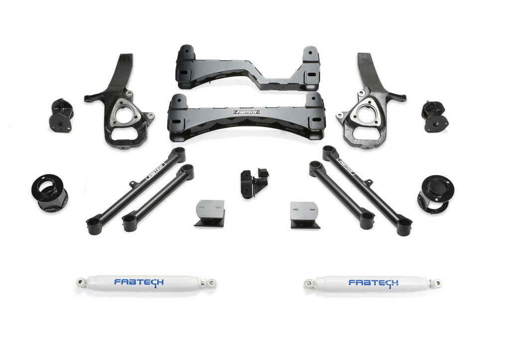 Fabtech K3093 Performance Lift System w/Shocks; 6 in. Lift; For PN[FTS23230/FTS23231]; - Truck Part Superstore