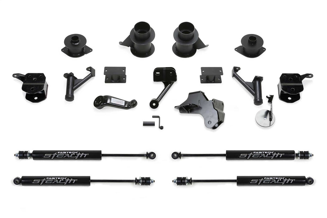 Fabtech K3173M Basic Lift System w/Shocks; 5 in. Lift; w/Stealth; - Truck Part Superstore