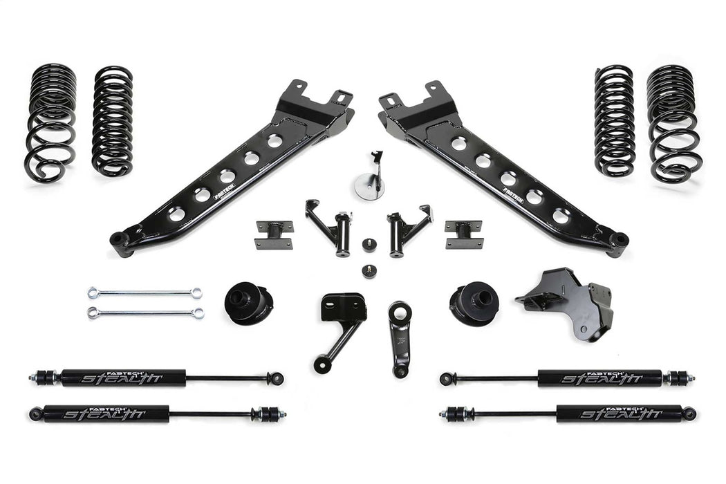 Fabtech K3180M Radius Arm Lift System; 5 in. Lift; w/Stealth; - Truck Part Superstore