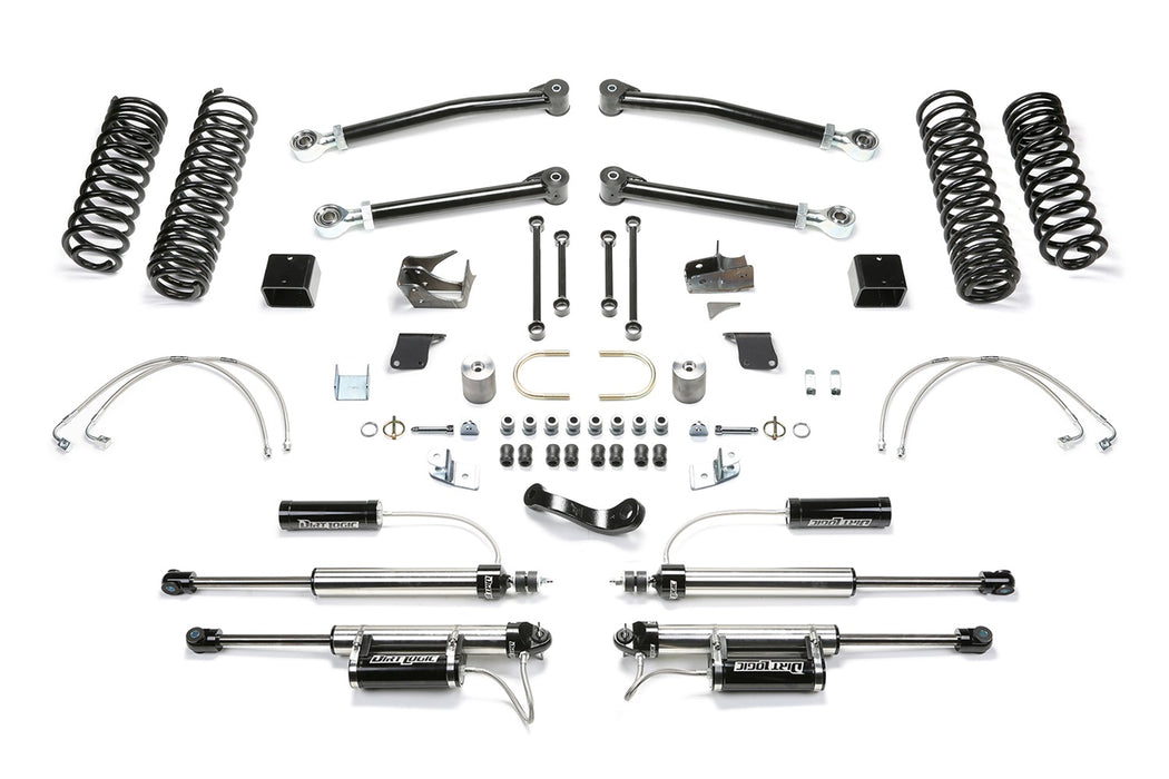 Fabtech K4071DL Long Travel Box Kit; 3-5 in. Lift; - Truck Part Superstore