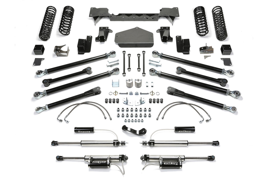 Fabtech K4075DL Long Arm Kit; Rear; 3-5 in. Lift; - Truck Part Superstore