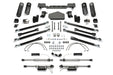 Fabtech K4075DL Long Arm Kit; Rear; 3-5 in. Lift; - Truck Part Superstore