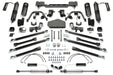 Fabtech K4079DL Coil Spring Kit; Rear; For 5 in. Lift; Long Travel; For PN[K4078DL/K4079DL]; - Truck Part Superstore