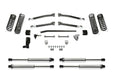Fabtech K4140DL Trail Lift System; 5 in. Lift; w/Dirt Logic 2.25 Shocks; - Truck Part Superstore