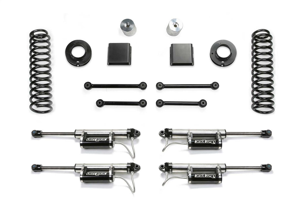 Fabtech K4161DL Sport Lift System w/Shock; 3 in. Lift; w/Dirt Logic 2.25 Resi Shocks; - Truck Part Superstore