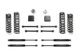 Fabtech K4193M Sport II Lift System; 3 in. w/Stealth Shocks; - Truck Part Superstore
