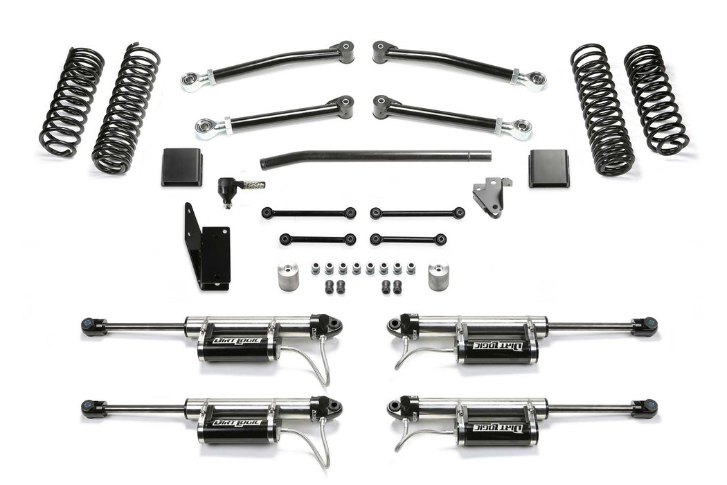 Fabtech K4198DL Trail Lift System; 5 in. w/2.25DLSS Resi. Shocks; w/Drag Link/Trail Kit; - Truck Part Superstore