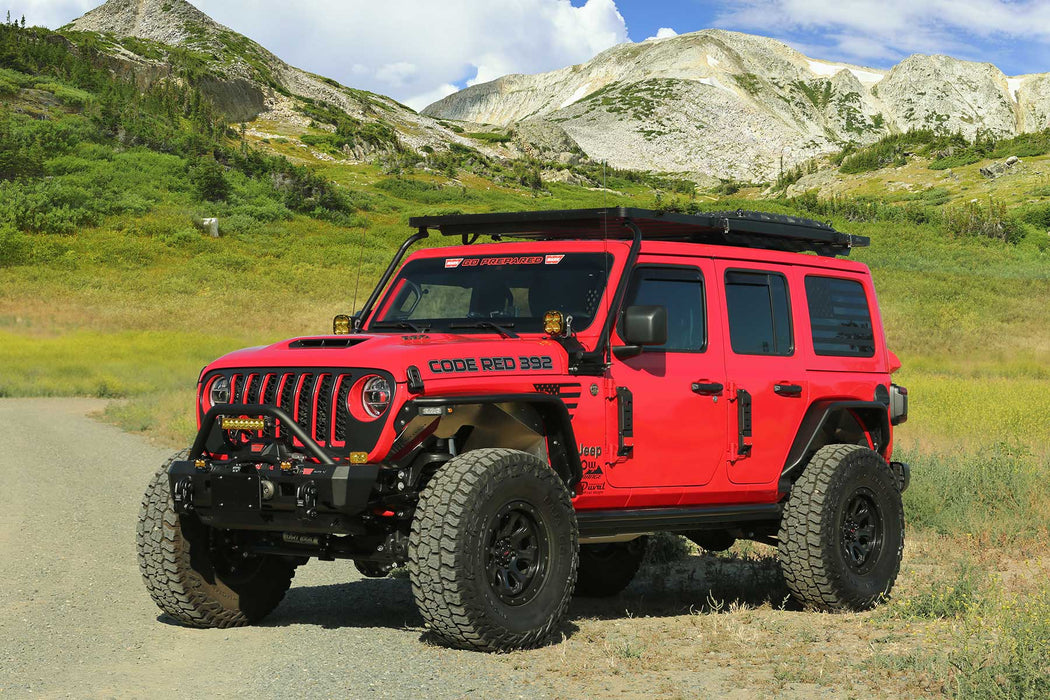 Fabtech K4207M Trail Lift System; 3 in. w/Stealth Shocks; w/Drag Link/Trail Link; - Truck Part Superstore