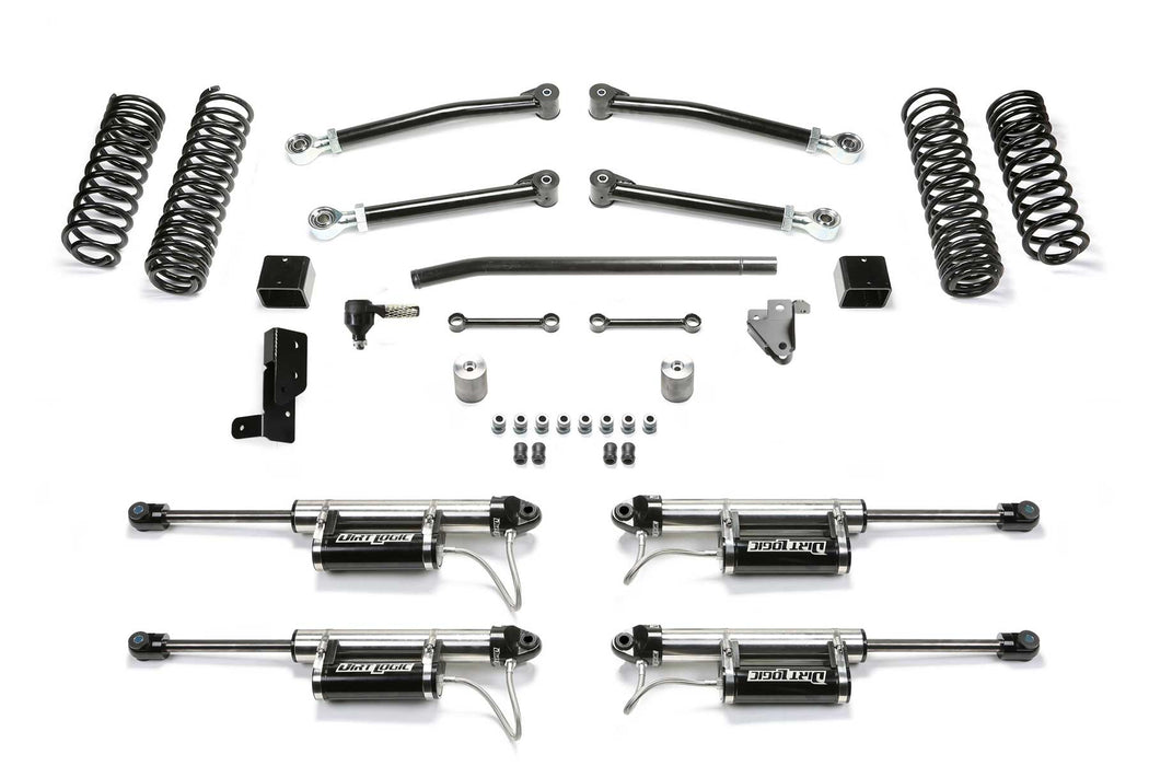 Fabtech K4208DL Trail Lift System; 3 in. w/2.25DLSS Shocks; w/Drag Link/Trail Kit; - Truck Part Superstore