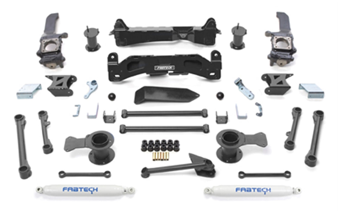 Fabtech K7006 Basic Lift System w/Shocks - Truck Part Superstore