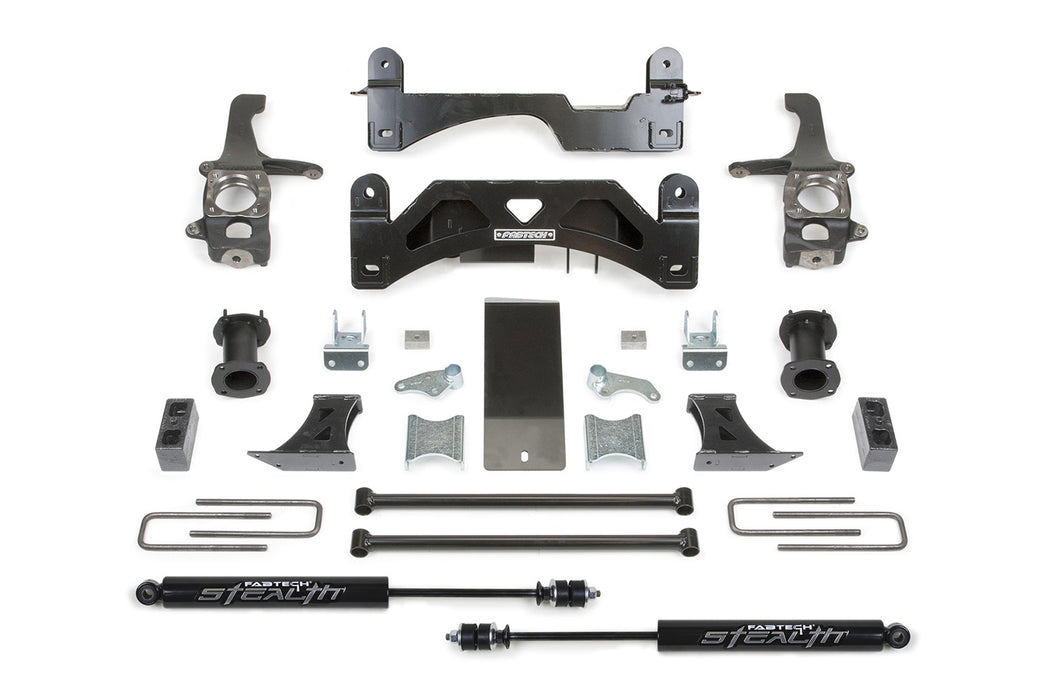 Fabtech K7009M Basic Lift System w/Shocks - Truck Part Superstore