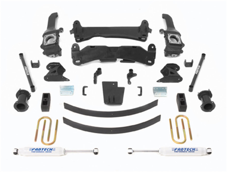 Fabtech K7019 Basic Lift System w/Shocks - Truck Part Superstore