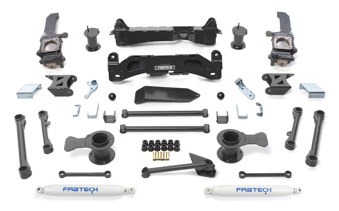 Fabtech K7024 Basic Lift System w/Shocks - Truck Part Superstore