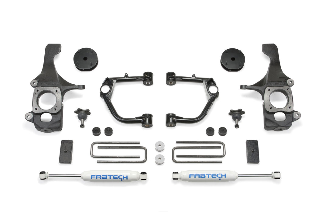 Fabtech K7050 Component Box; For 4 in. Lift; Incl. Performance Shocks; For PN[7050]; - Truck Part Superstore