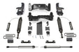 Fabtech K7078DL Performance Lift System w/Shocks; 4 in. Lift; w/Dirt Logic 2.5 Resi Coilover; - Truck Part Superstore