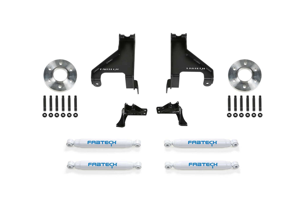 Fabtech K9005 Auxiliary Shock Kit; Front Performance Shocks And Rear Performance Shocks; - Truck Part Superstore