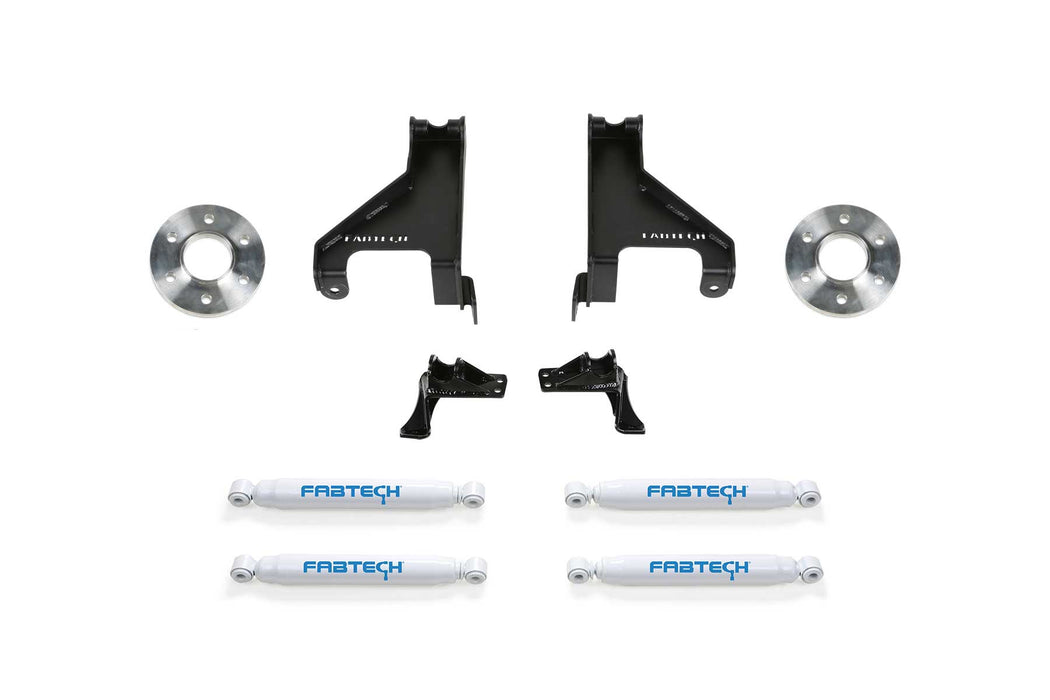 Fabtech K9012 Auxiliary Shock Kit; Front Performance Shocks And Rear Performance Shocks; - Truck Part Superstore