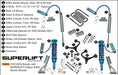 Superlift K1012KG 3in. Lift Kit w/KING 2.5 Shocks-05-22 Tacoma - Truck Part Superstore