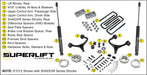 Superlift K1012 3in. Lift Kit w/Shadow Shocks-05-22 Tacoma (will not fit TRD Pro models) - Truck Part Superstore