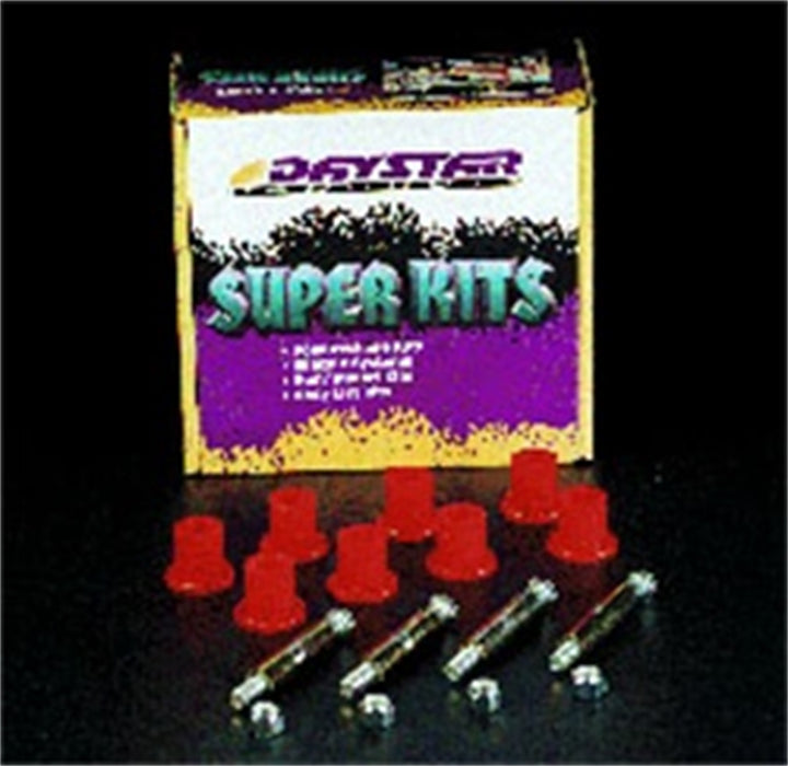 Daystar KJ02026BK 86-92 Jeep MJ Comanche Greasable Bolt and Bushing Kit Rear Shackle Only Daystar - Truck Part Superstore