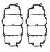 Holley 108-64 Airhorn Gasket; Fits Model 4011 Carburetors; - Truck Part Superstore