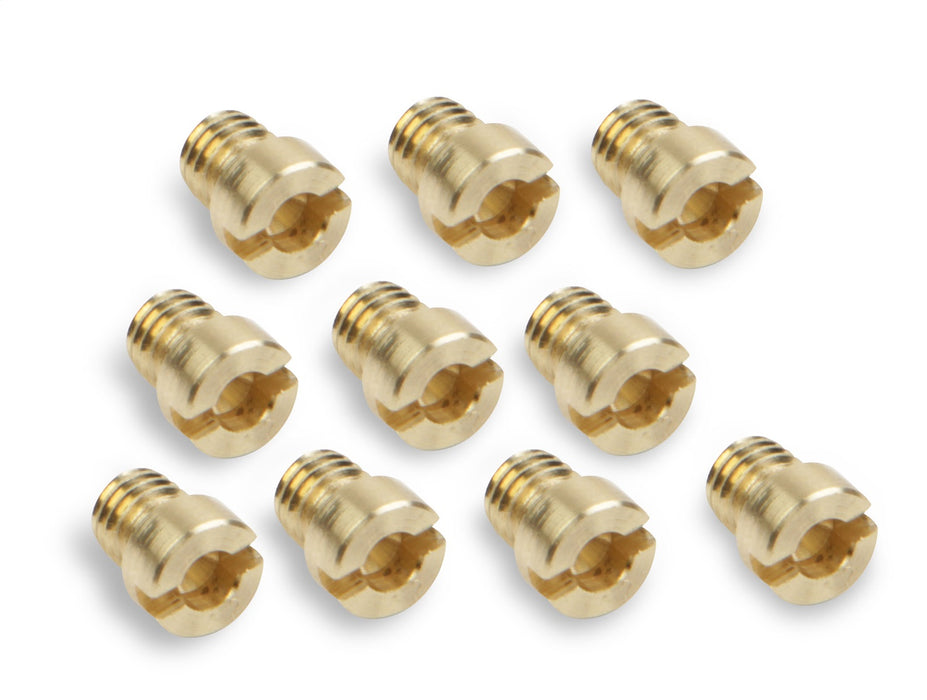 Holley 126-72-10 Replaceable Air Bleed; Drill Size 0.072; 10 Per Package; - Truck Part Superstore