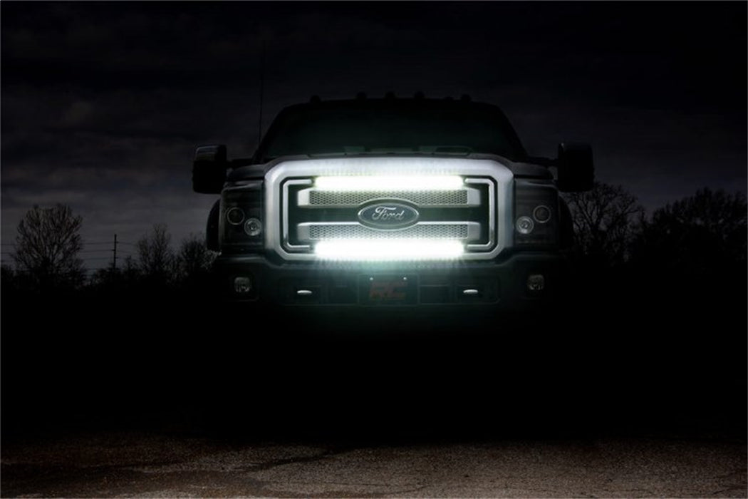 Rough Country 70771 Ford F-250/F-350 30 Inch Black Series Cree LED Grille Kit Pair For 11-16 Ford F-250/F-350 Rough Country - Truck Part Superstore