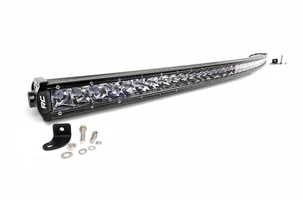 Rough Country 72750 50 Inch Curved CREE LED Light Bar Single Row Chrome Series Rough Country - Truck Part Superstore