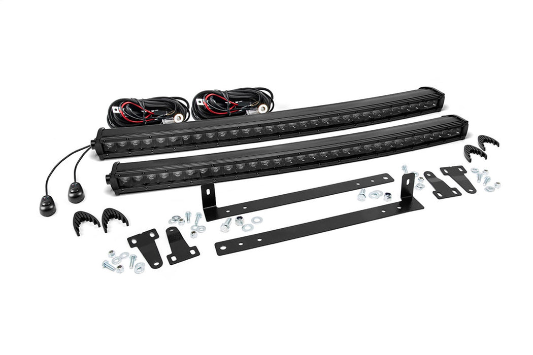 Rough Country 70662 Ford 30 Inch Dual LED Grille Kit Black Series 09-14 F-150 Rough Country - Truck Part Superstore